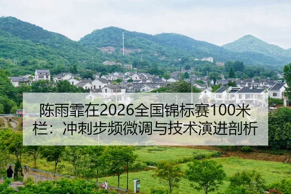 陈雨霏在2026全国锦标赛100米栏：冲刺步频微调与技术演进剖析
